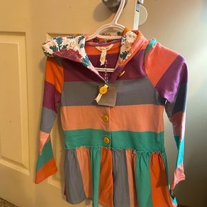 Matilda Jane sz 8 NWT hooded jacket